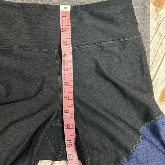 Outdoor Voices Colorblock Leggings Charcoal Navy Graphite Size Small Women - Picture 9 of 10